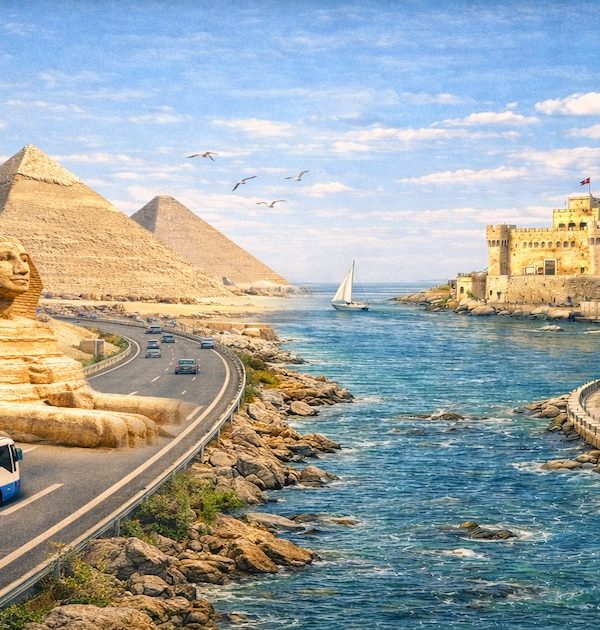 Cairo e Alessandria Pullman da Sharm El Sheikh con Piramidi di Giza, Sfinge e Corniche di Alessandria