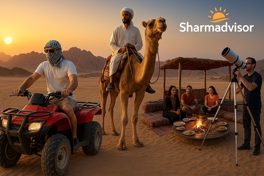 Motorata, Camellata, Spettacolo Beduino, Cena Beduina e Telescopio