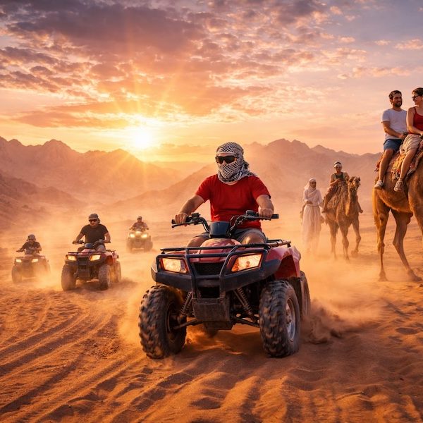 Safari nel deserto a Sharm El Sheikh con quad, buggy e cammellata