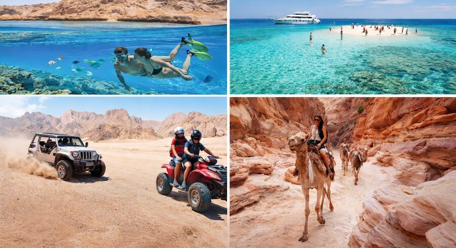Pacchetto 6 Sharm El Sheikh 4 Giorni – Ras Mohammed, Isola Bianca e Safari Dahab